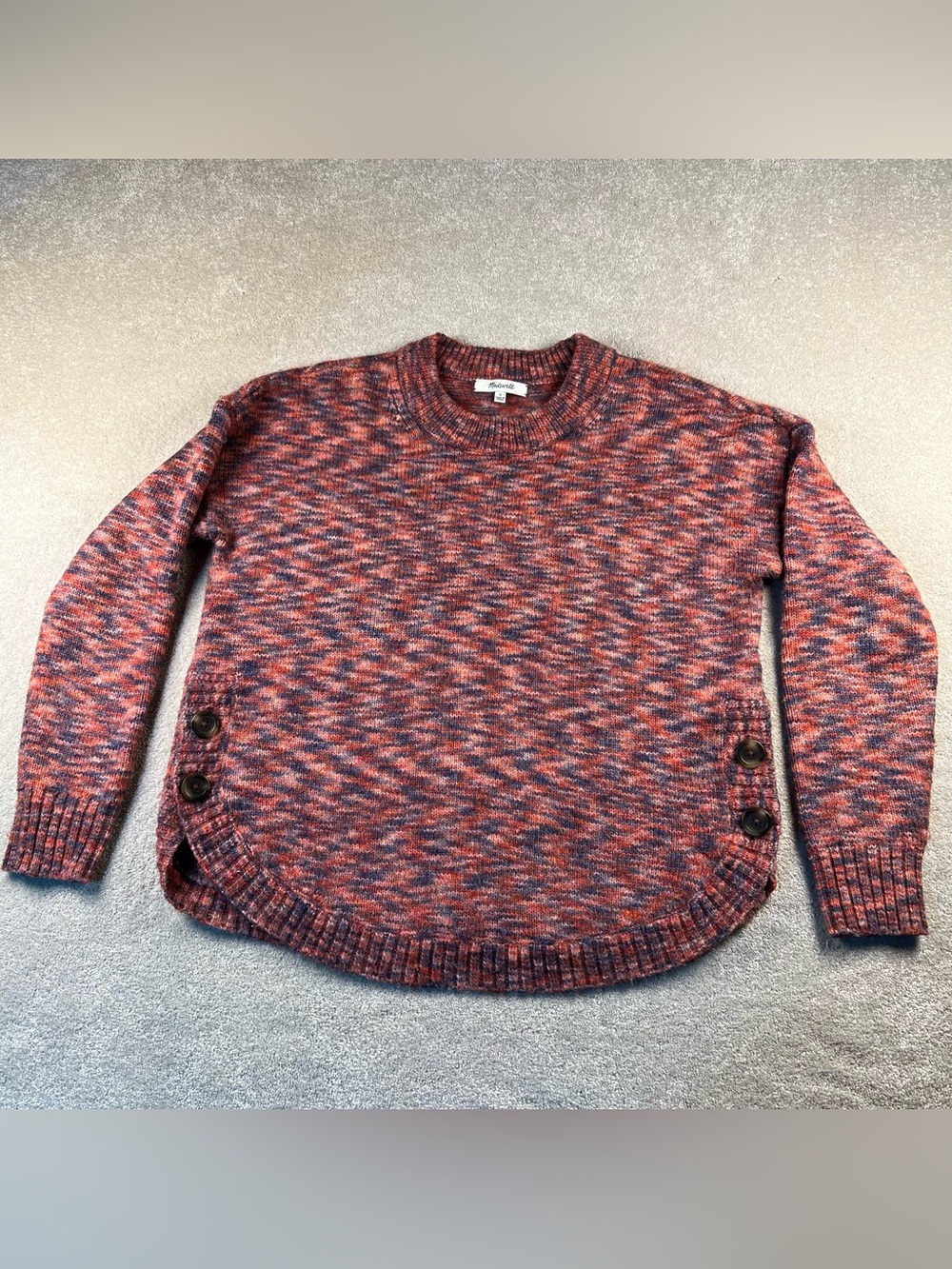 Madewell Sweater Multicolor Knit Pullover Casual women's small